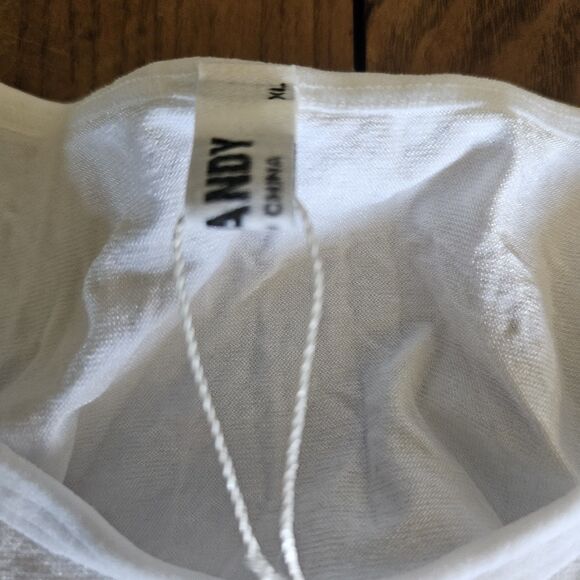 COOFANDY Men's White XL Compression Shirt Slimming Body Shaper Vest Gym Workout - Picture 6 of 9